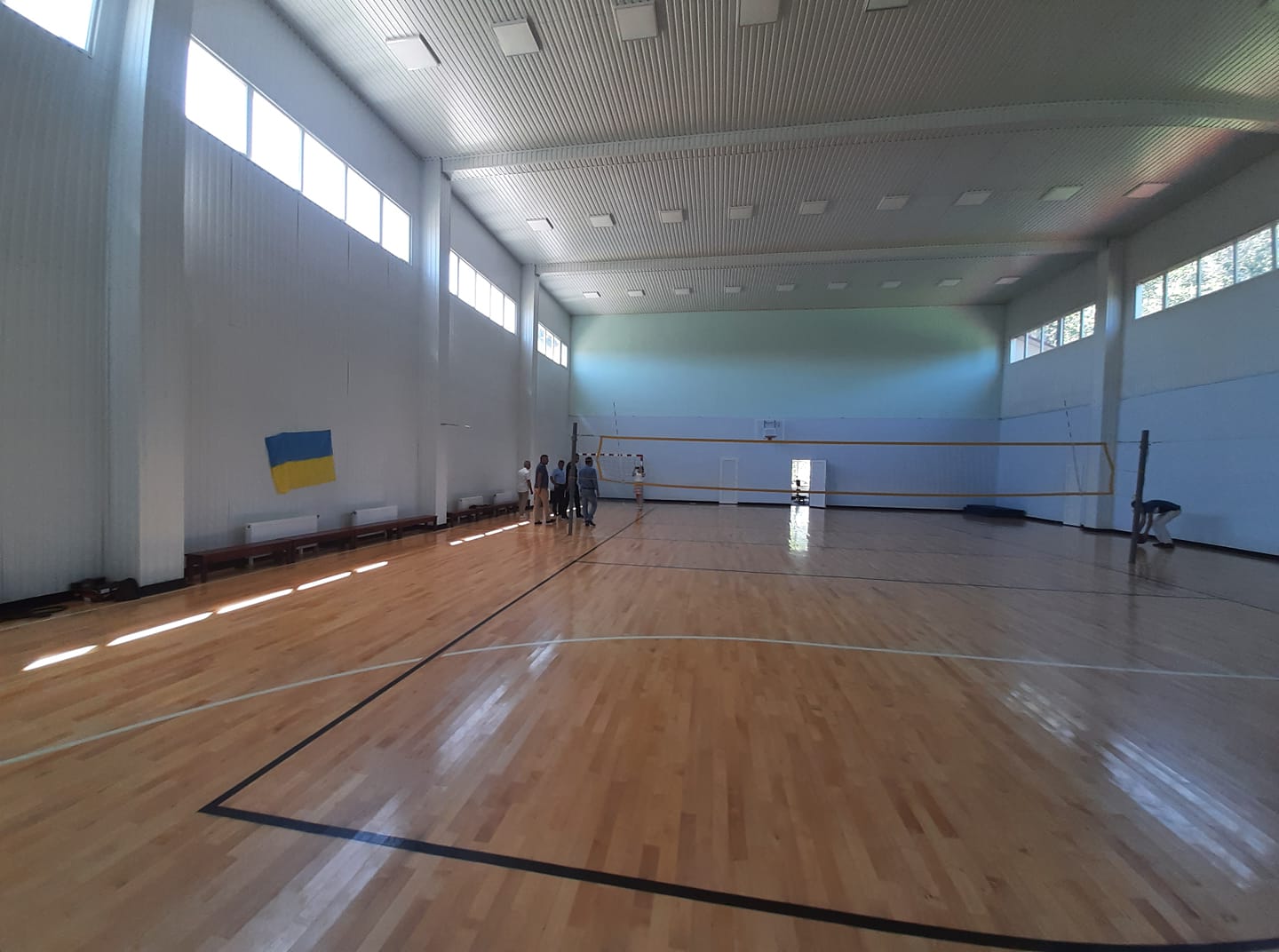 Повноцінний спортивний зал у Понорниці, Чернігівська область